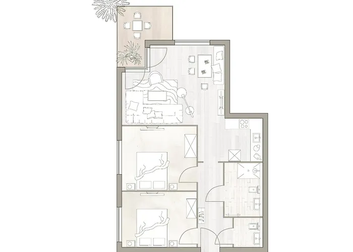 Binnendiek Haus 1 12 Apartmán *